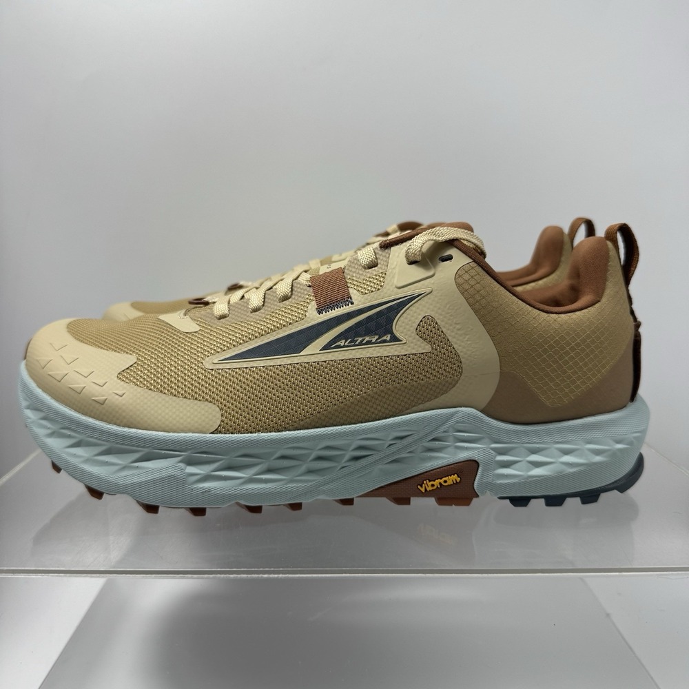 Brand New Altra Timp 5 AL0A85PE991 Brown Tan Trail Running Shoes Men's Size 11